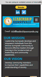Mobile Screenshot of leadershipsunnyvale.org